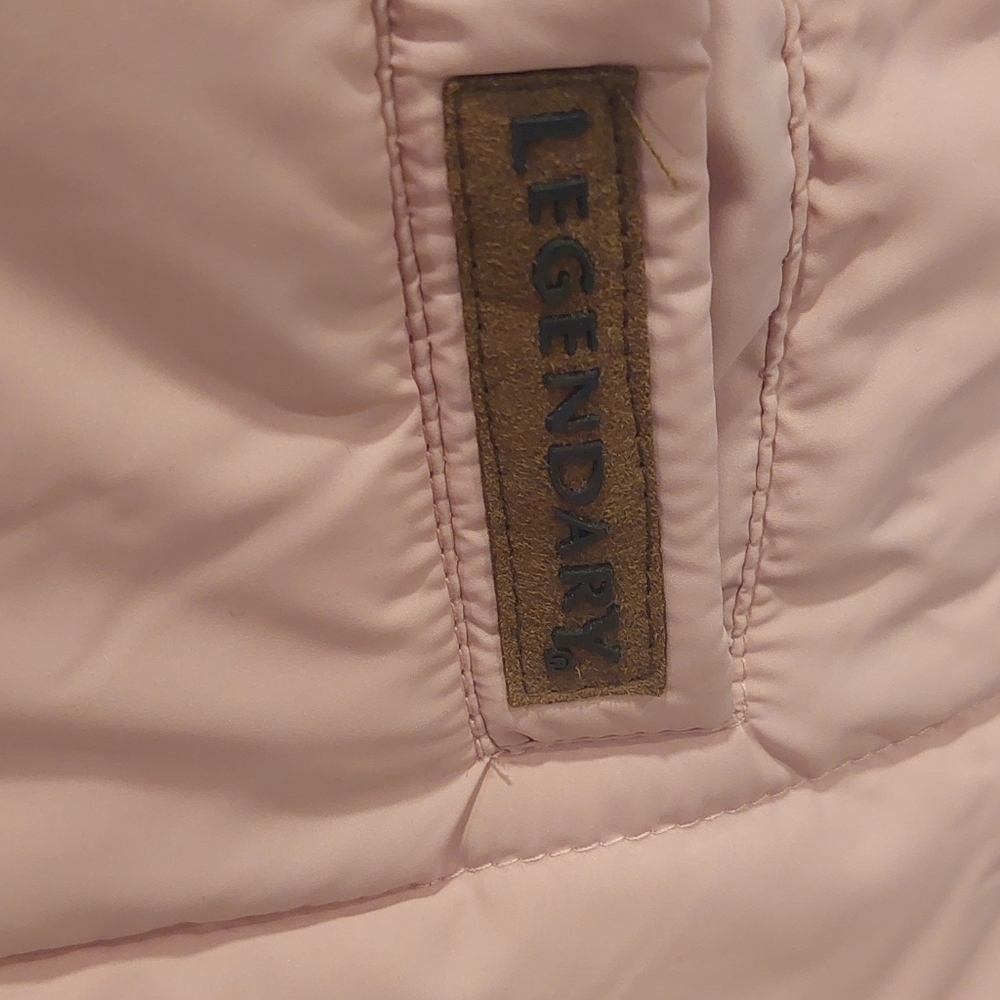Legendary Whitetails Light Pink Vest with Yellow Toggles - Picture 2 of 9